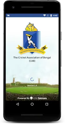 Cricket Association of Bengal android App screenshot 2